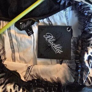 Lip Service Blacklist Leopard Liaisons  Mermaid Dress L Cruella Halloween
